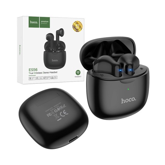 Auriculares True Inalámbricos Hoco ES56 Scout Bluetooth V5.1 Negro